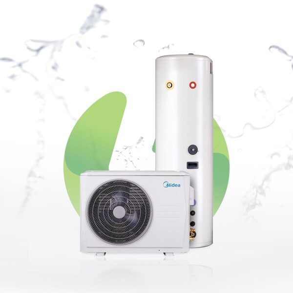 máy nước nóng heatpump MIDEA