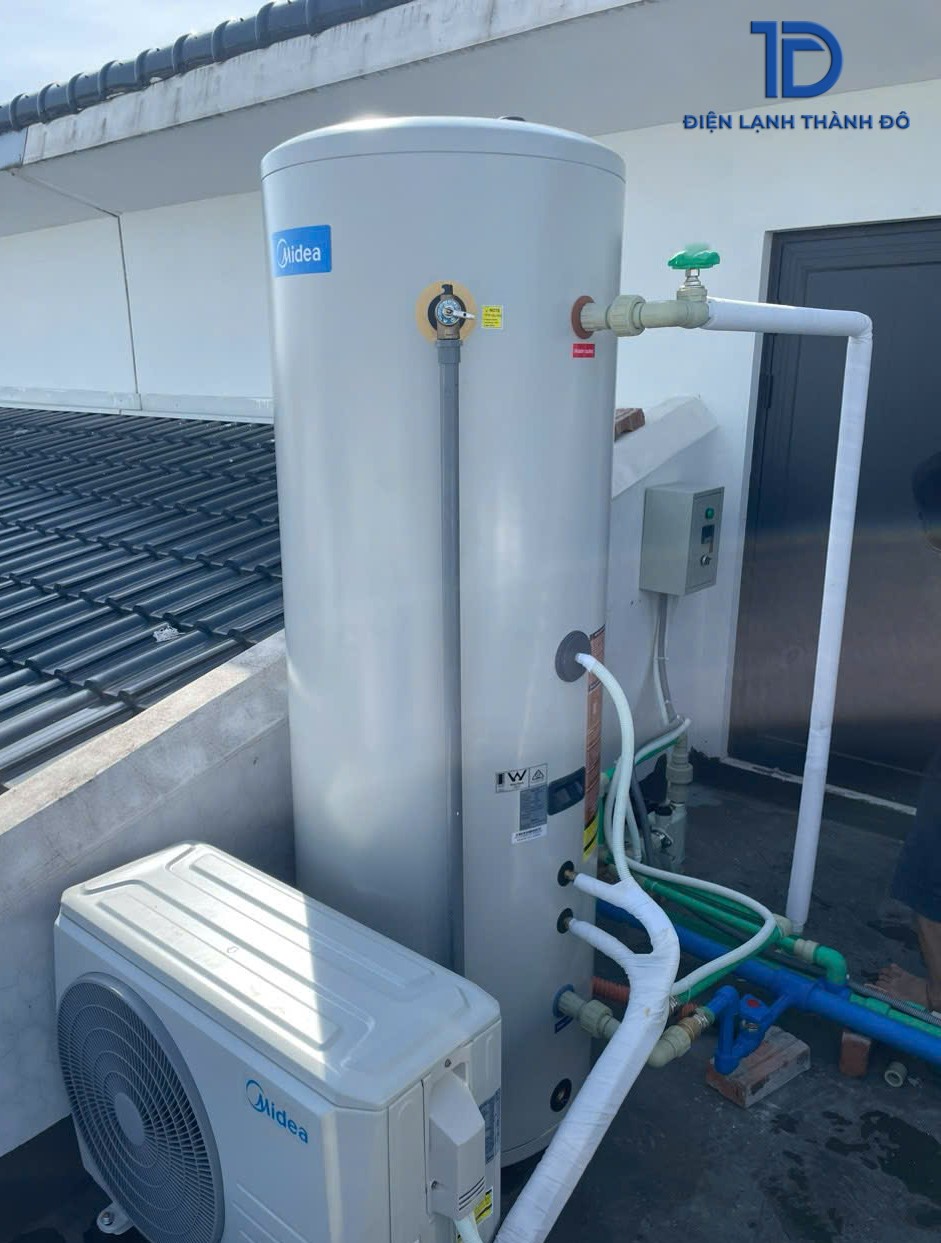 Máy bơm nước nóng Heatpump Midea